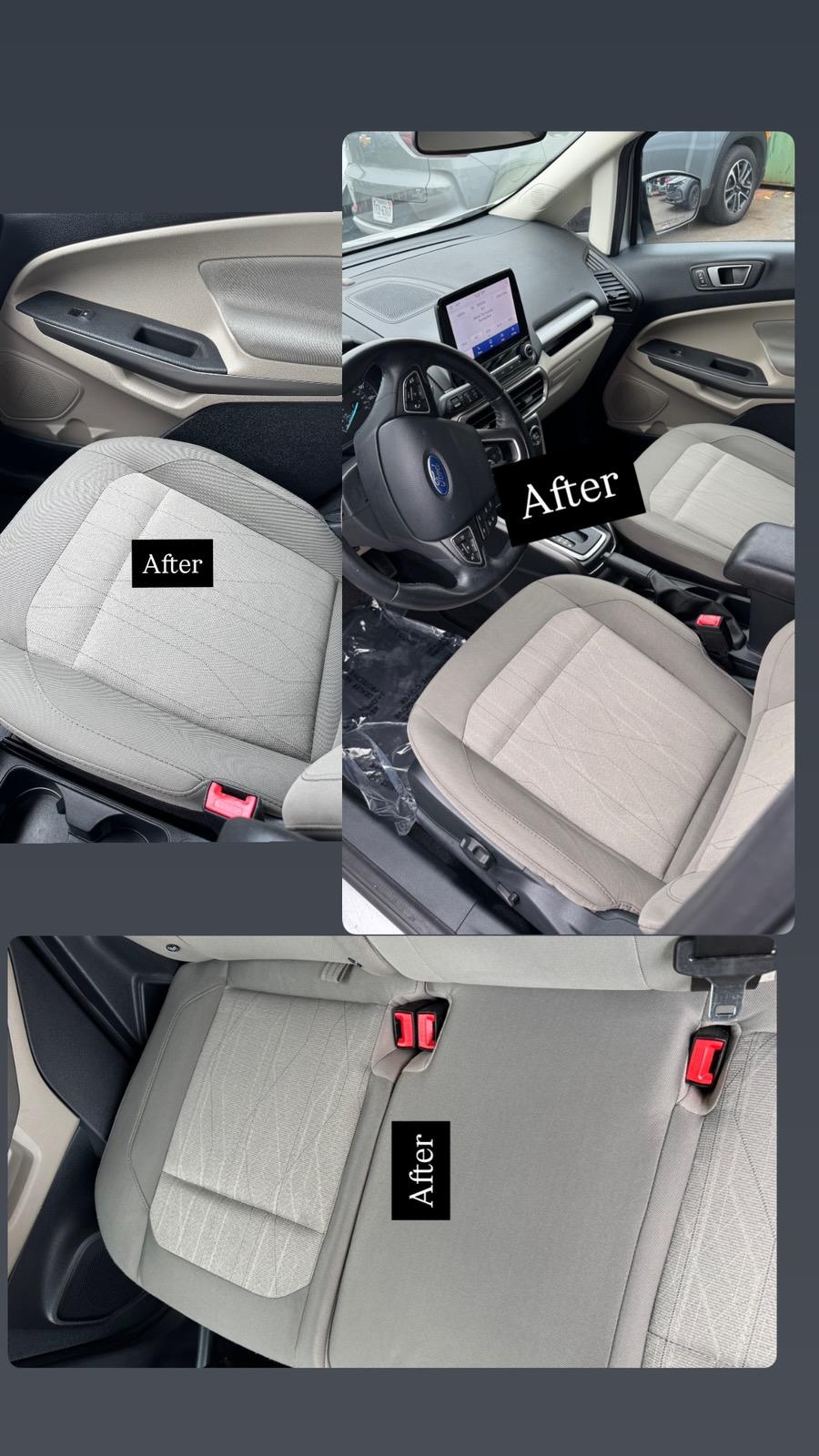 Interior Detailing - Before and After